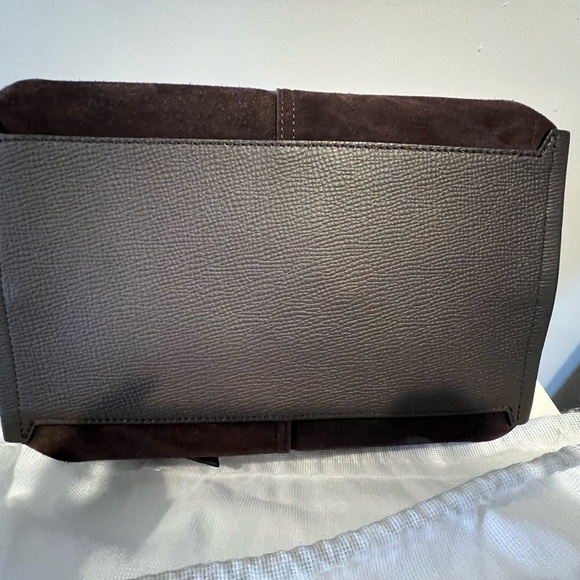 Longchamp Leather and Suede Mailbox Medium Tote Handbag - Picture 3 of 6